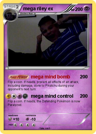 Pokemon mega riley ex