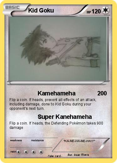 Pokemon Kid Goku