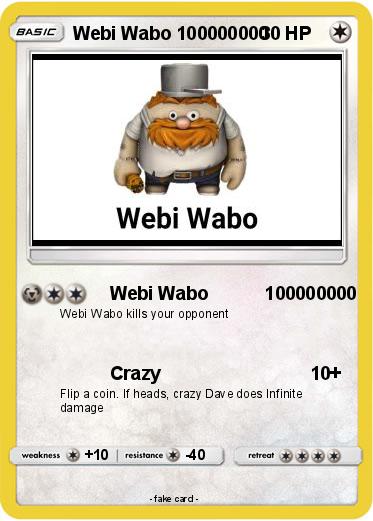 Pokemon Webi Wabo 100000000