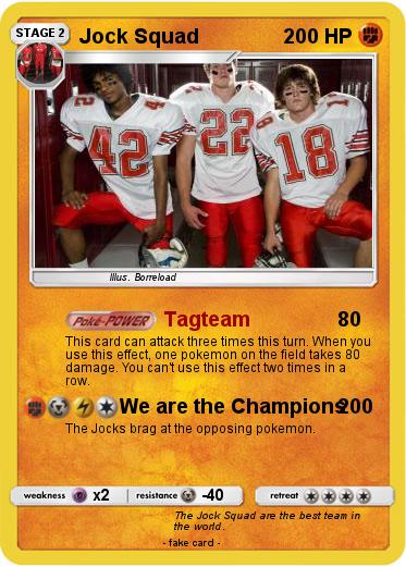 Pokemon Jock Squad