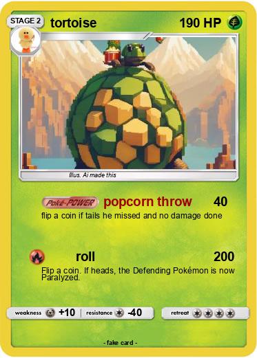 Pokemon tortoise
