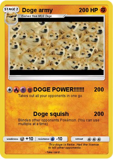Pokemon Doge army