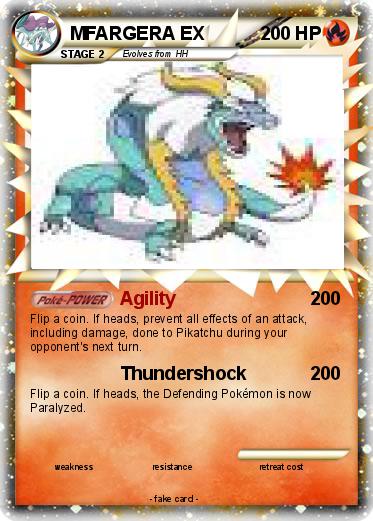 Pokemon MFARGERA EX