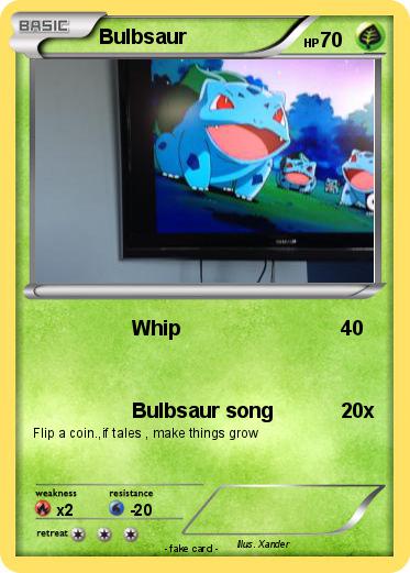 Pokemon Bulbsaur