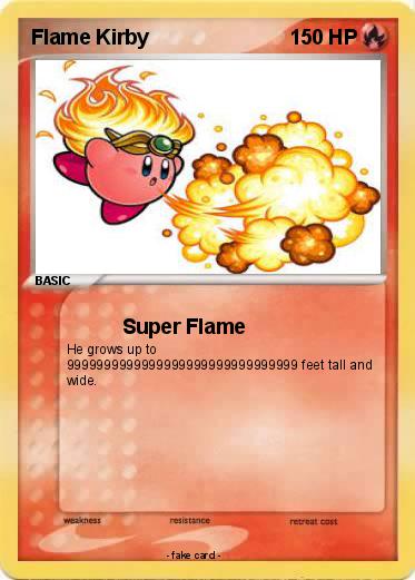 Pokemon Flame Kirby