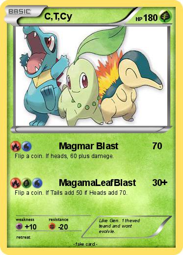 Pokemon C,T,Cy Pokemon C,T,Cy