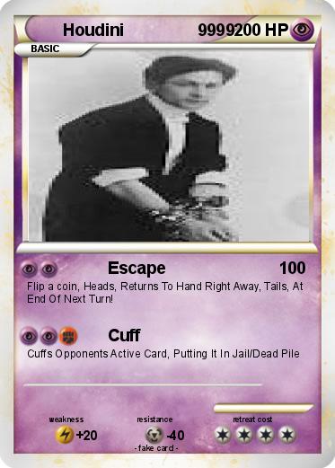 Pokemon Houdini                9999