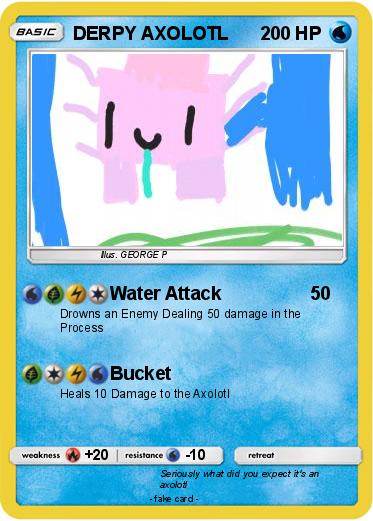 Pokemon DERPY AXOLOTL