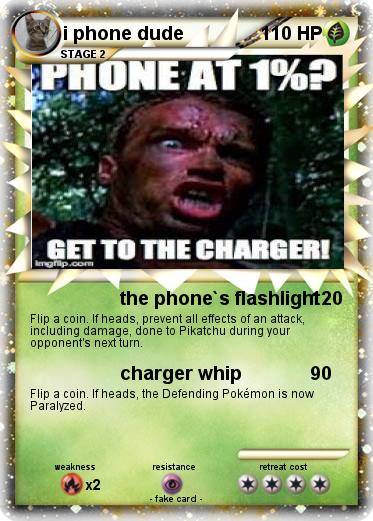 Pokemon i phone dude