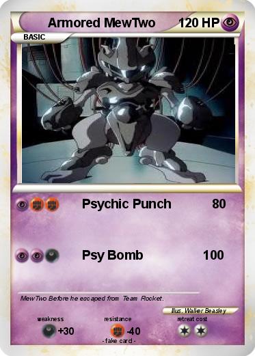 Pokemon Armored MewTwo