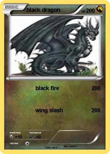 Pokemon black dragon