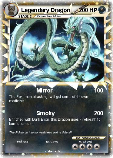 Pokemon Legendary Dragon