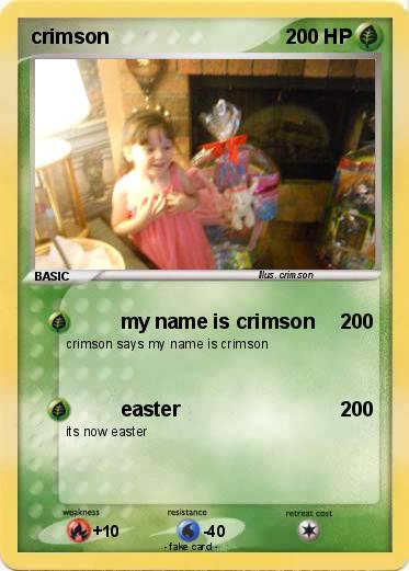 Pokemon crimson