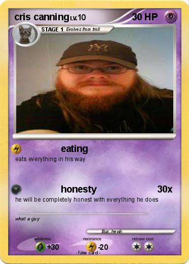 Pokemon cris canning