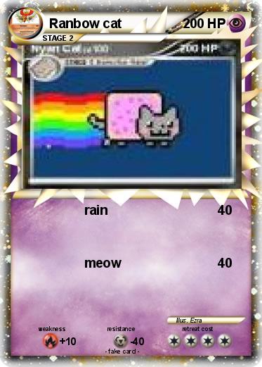Pokemon Ranbow cat