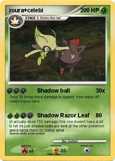 Pokemon zoura+celebi