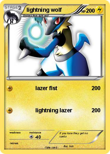 Pokemon lightning wolf