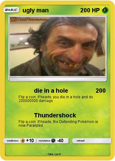 Pokemon ugly man