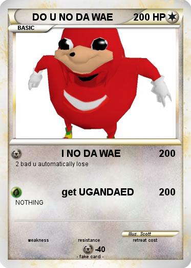 Pokemon DO U NO DA WAE