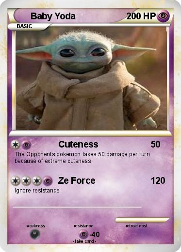 Pokemon Baby Yoda
