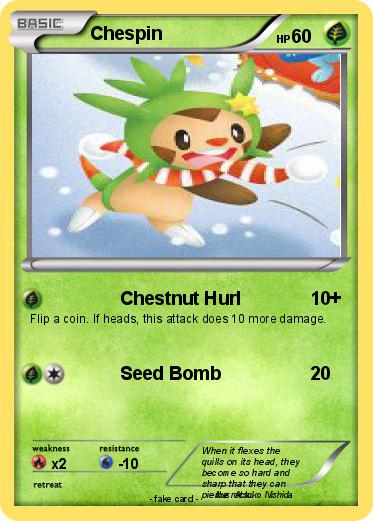 Pokemon Chespin