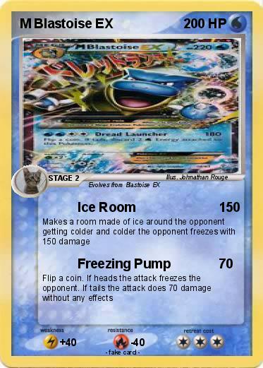 Pokemon M Blastoise EX