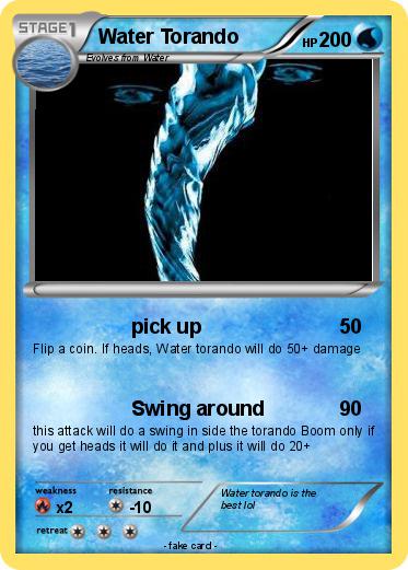 Pokemon Water Torando