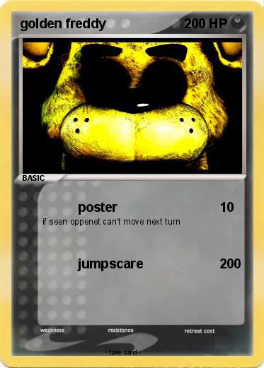Pokemon golden freddy