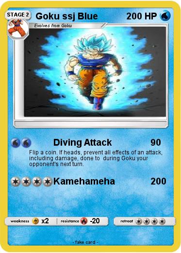 Pokemon Goku ssj Blue
