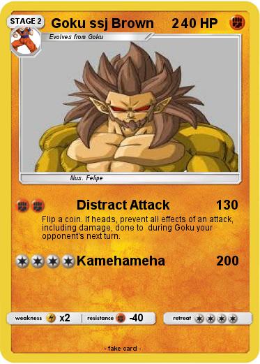 Pokemon Goku ssj Brown     2