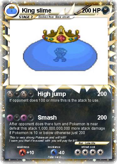 Pokemon King slime