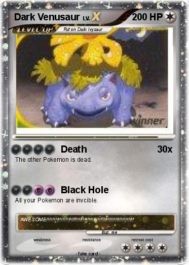Pokemon Dark Venusaur