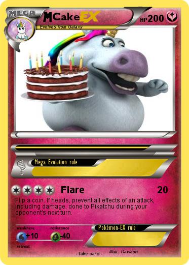 Pokemon Cake