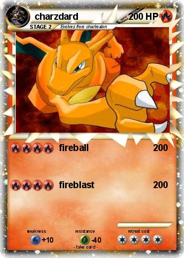 Pokemon charzdard