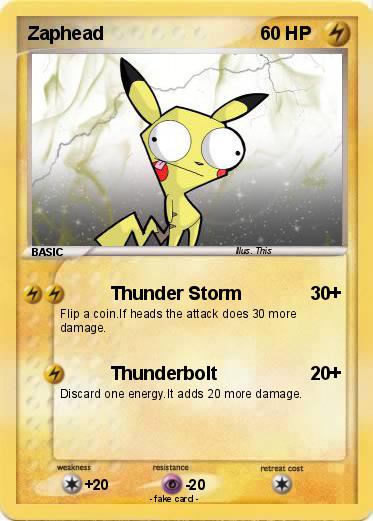 Pokemon Zaphead
