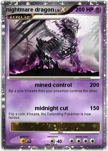 Pokemon nightmare dragon