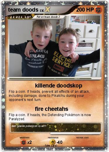 Pokemon team doods