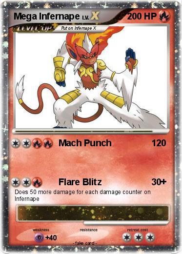 Pokemon Mega Infernape