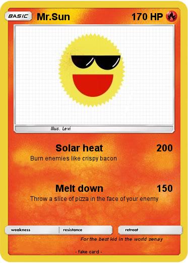 Pokemon Mr.Sun