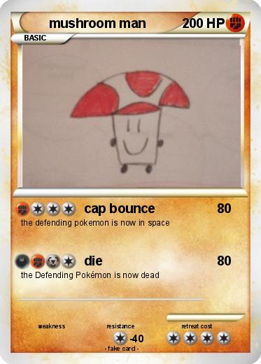 Pokemon mushroom man
