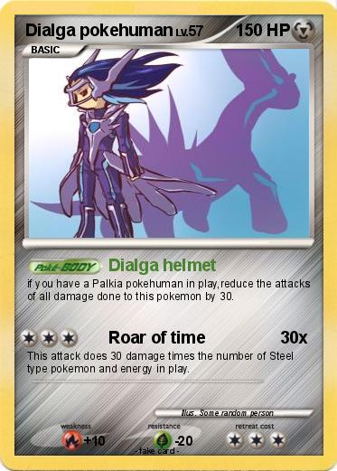 Pokemon Dialga pokehuman