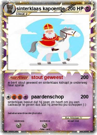 Pokemon sinterklaas kapoentje