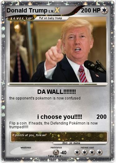 Pokemon Donald Trump