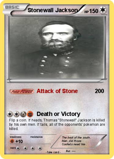 Pokemon Stonewall Jackson