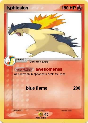 Pokemon typhlosion