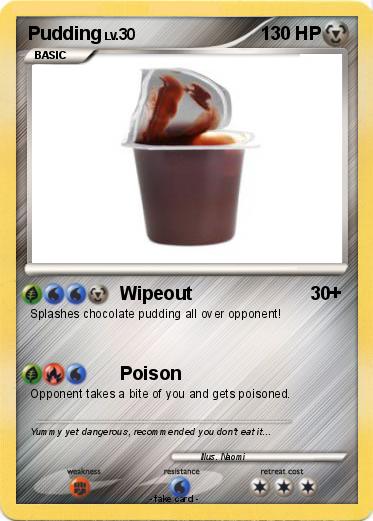 Pokemon Pudding