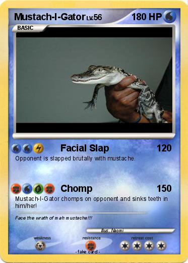 Pokemon Mustach-I-Gator