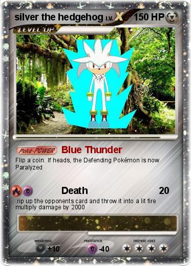 Pokemon silver the hedgehog