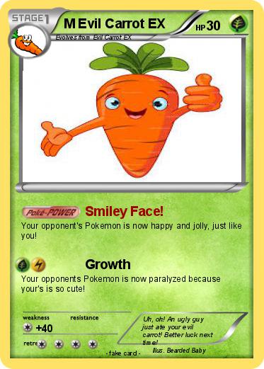 Pokemon M Evil Carrot EX