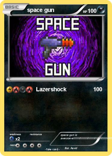 Pokemon space gun